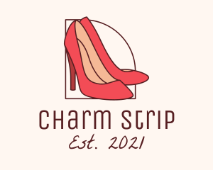 Woman High Heels logo design