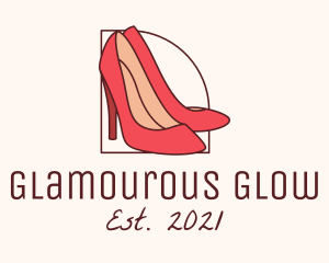 Woman High Heels logo design