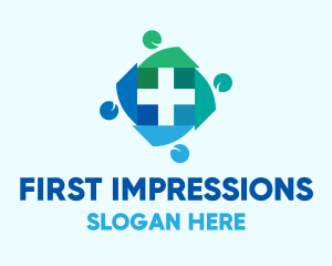 Medical Clinic Cross logo design