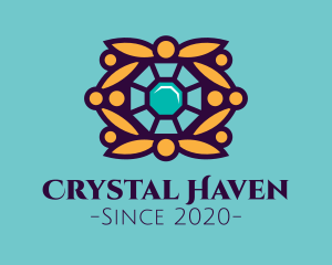 Ornamental Crystal Decoration logo design