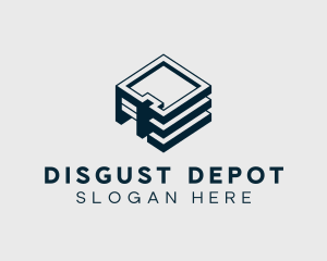 Factory Storage Building logo design