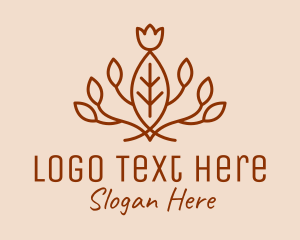 Brown Leaf Herb Garden logo