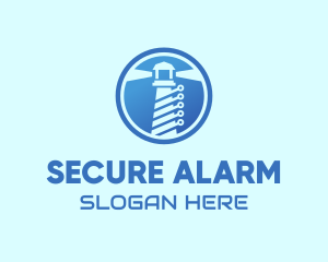 Digital Security Lighthouse logo design