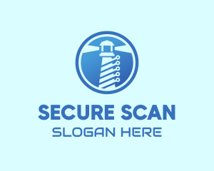 Digital Security Lighthouse logo design