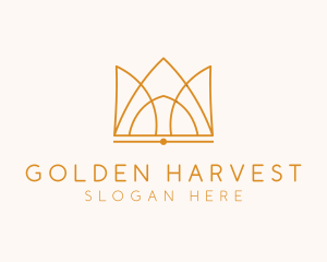 Royal Golden Crown logo design