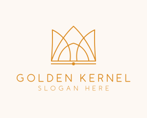 Royal Golden Crown logo design