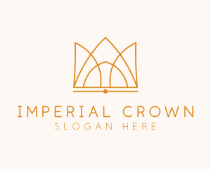 Royal Golden Crown logo design