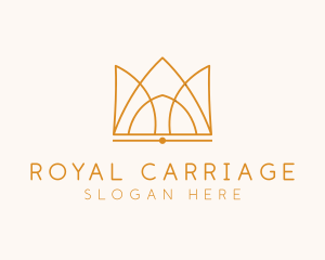 Royal Golden Crown logo design