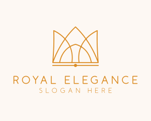 Royal Golden Crown logo design