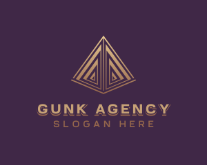 Generic Pyramid Agency logo design