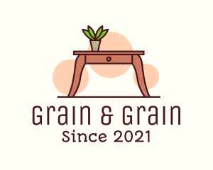 Wooden Desk Table logo