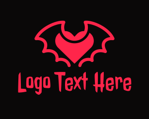 Red Bat Heart logo