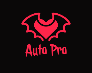 Red Bat Heart logo