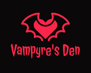 Red Bat Heart logo