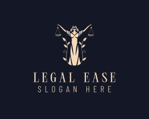Lady Legal Scale logo