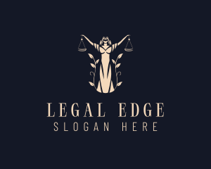 Lady Legal Scale logo