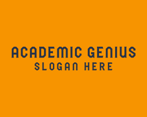 School Academic University logo design