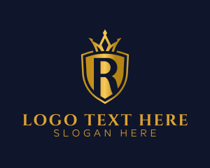 Regal Shield Letter R Logo