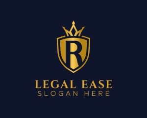 Regal Shield Letter R logo