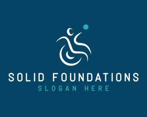 Paralympic Charity Foundation logo design