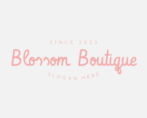 Feminine Handwritten Company logo design