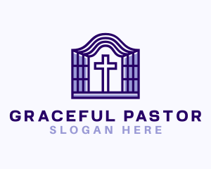 Violet Cross Pastor logo
