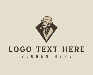 Gentleman Smoking Pipe logo