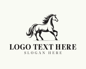 Equestrian Stallion Stable logo
