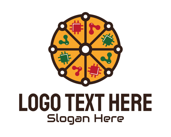 Pie logo example 3