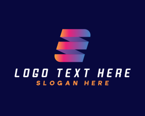 Modern Letter E Business Logo