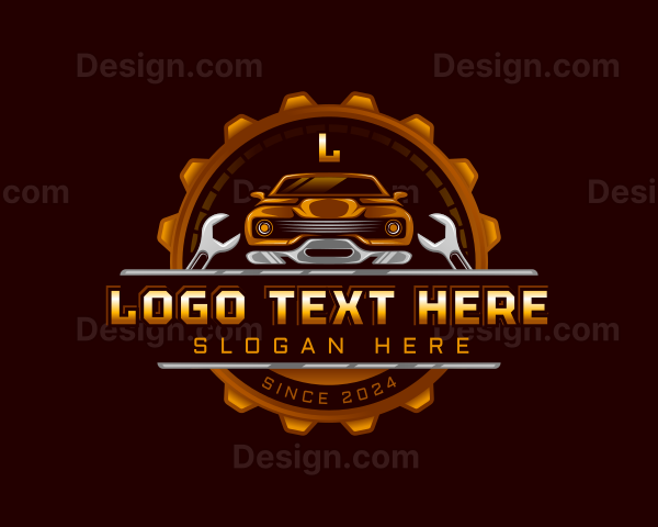 Car Restoration Auto Repair Logo