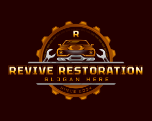 Car Restoration Automotive logo