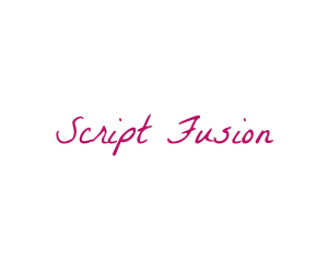 Feminine Script Handwritten logo