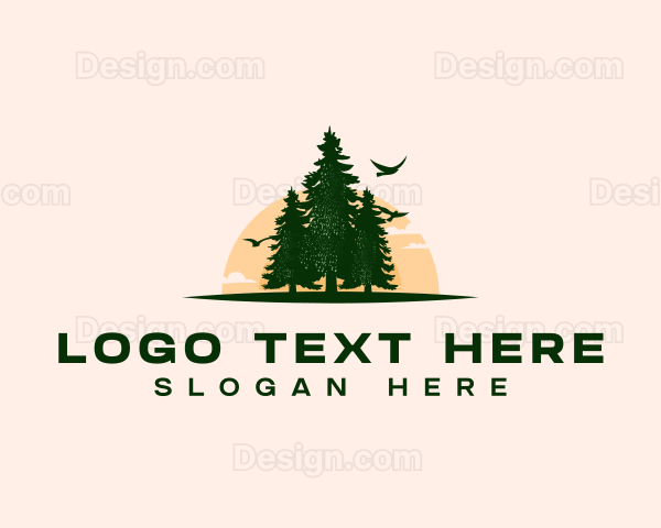 Pine Tree Forest Logo