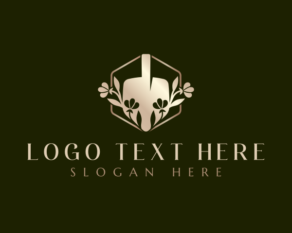 Floral Shovel Gardening logo