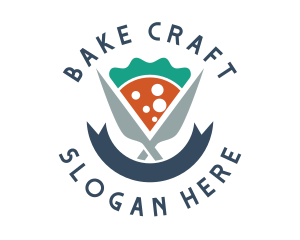 Knife Pizza Pizzeria logo design