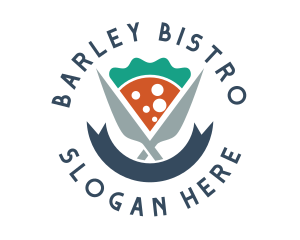 Knife Pizza Pizzeria logo design