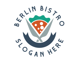 Knife Pizza Pizzeria logo design