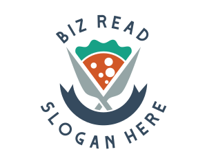 Knife Pizza Pizzeria logo design