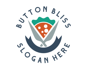 Knife Pizza Pizzeria logo design