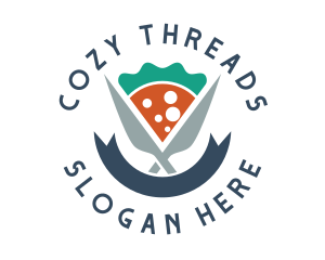 Knife Pizza Pizzeria logo design