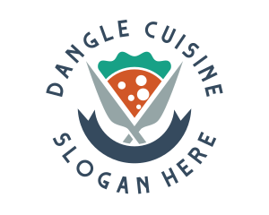 Knife Pizza Pizzeria logo design