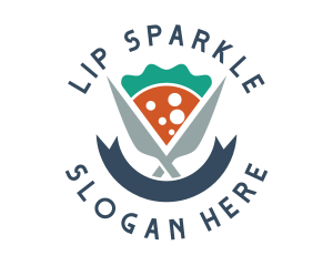 Knife Pizza Pizzeria logo design