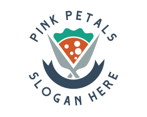 Knife Pizza Pizzeria logo design