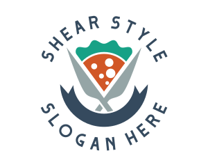 Knife Pizza Pizzeria logo design