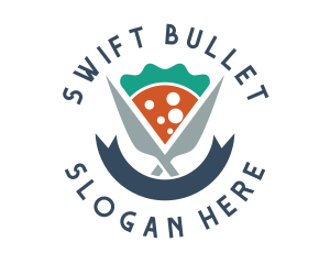 Knife Pizza Pizzeria logo design