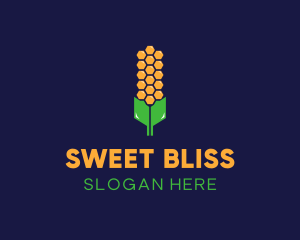 Honey Corn Crop logo design