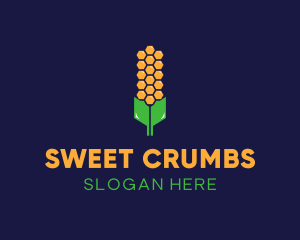 Honey Corn Crop logo design