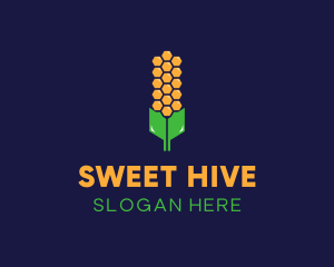 Honey Corn Crop logo design