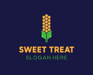 Honey Corn Crop logo design